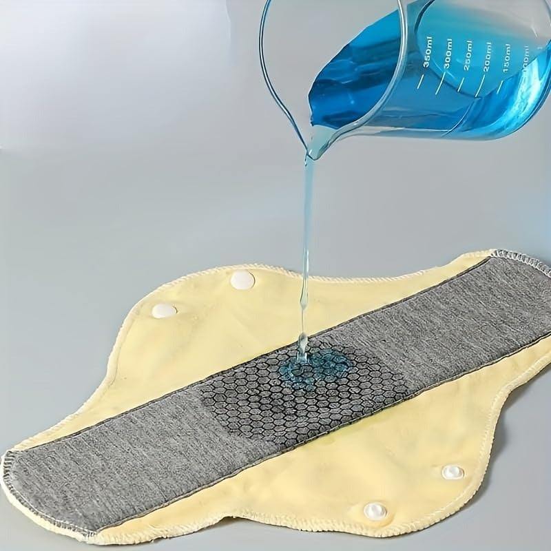 Nursing Pads Graphene Odor-Blocking Breathable Cotton Set of 12