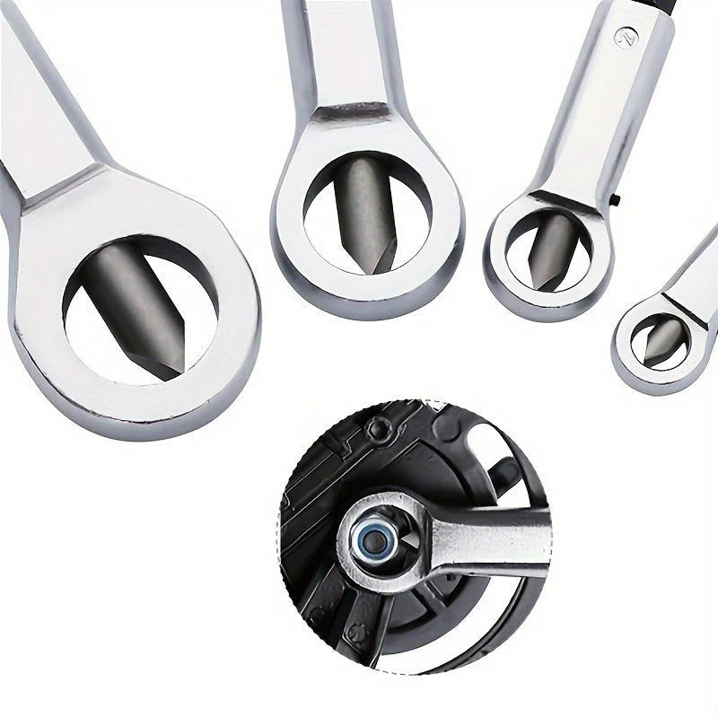 Nut Splitter Set 4-Piece Hardened Wedge Tip