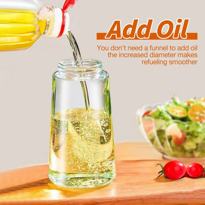 Oil Dispenser Bottle Glass Dual Spray & Pour