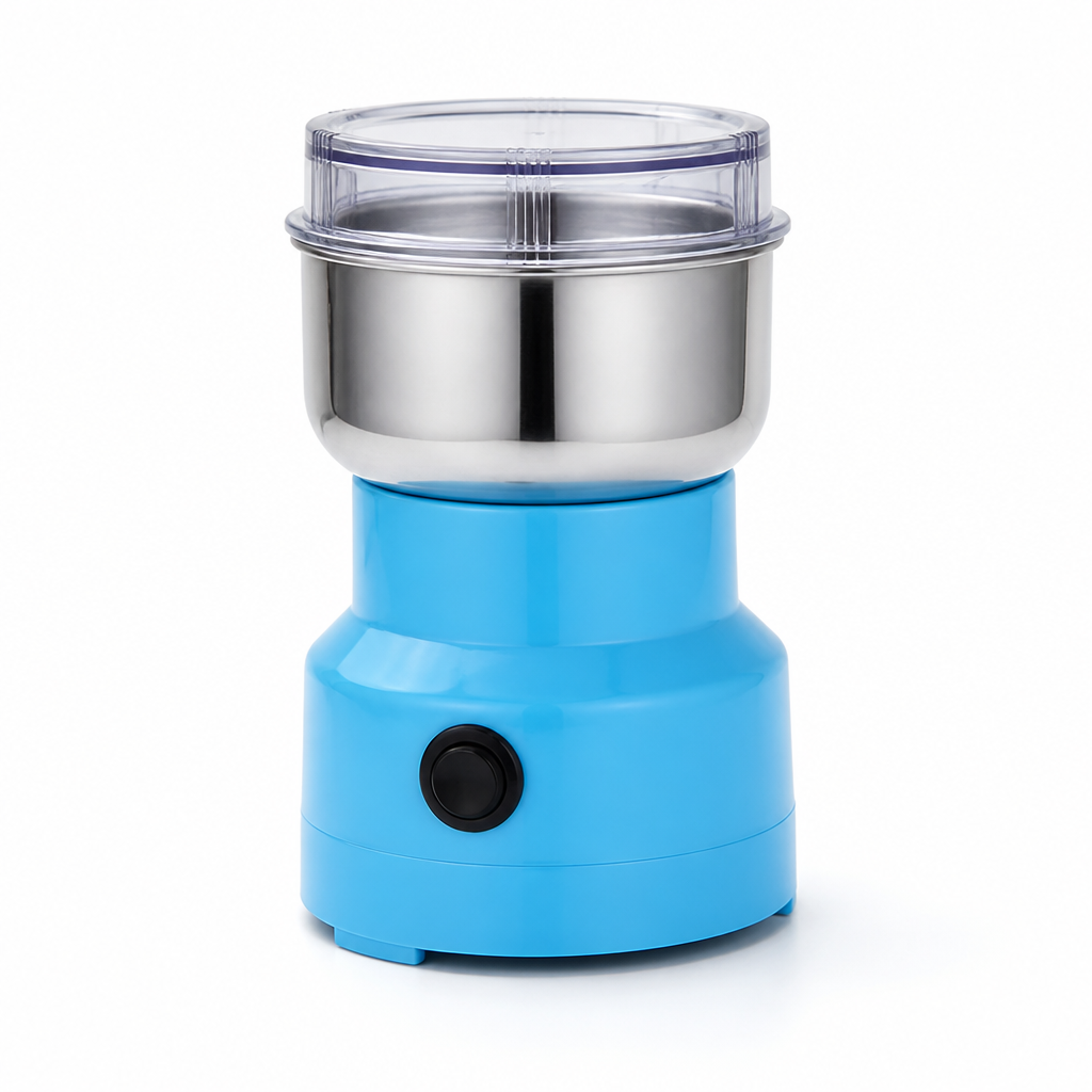 One-Button Stainless Steel Blade Mini Electric Food Grinder