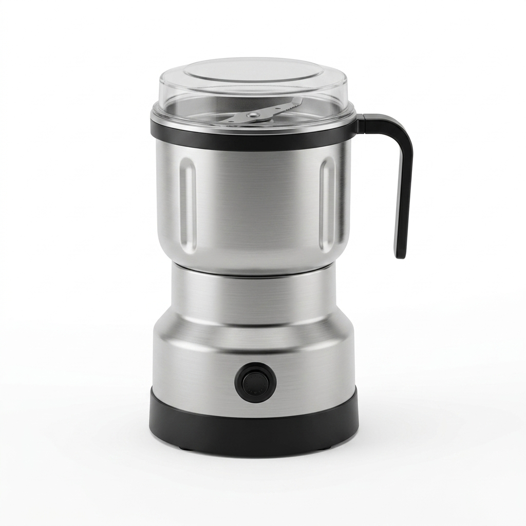 One-Button Stainless Steel Blade Mini Electric Food Grinder
