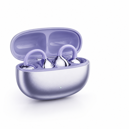 Open-Ear Clip-On Wireless Earbuds (AI Call Noise Cancellation)