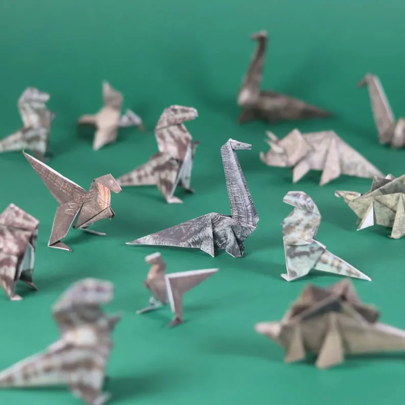 Origami Kit Pre-Printed FSC Certified Set of 50