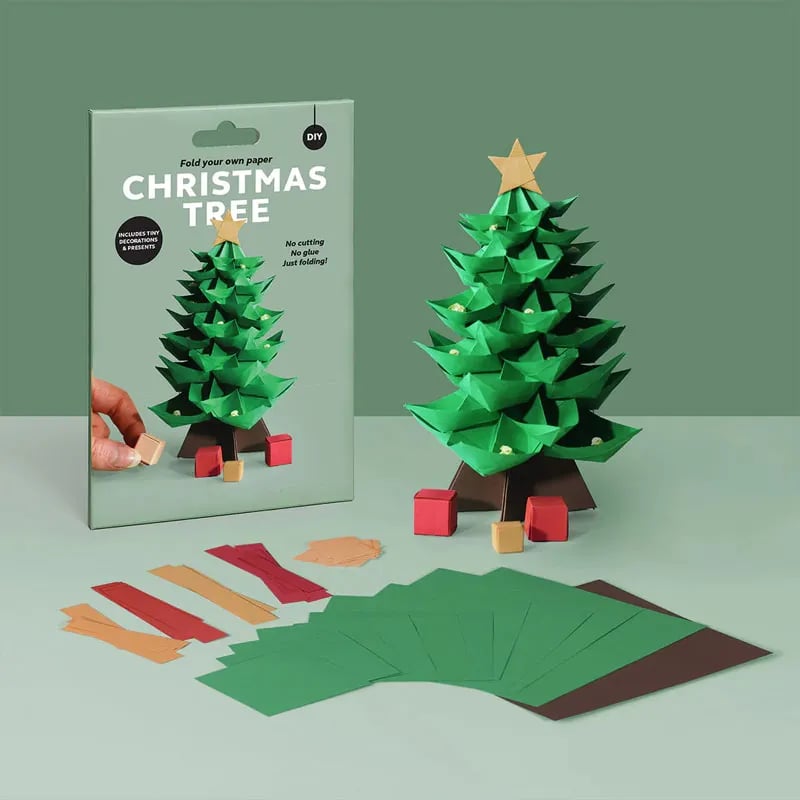 Origami Kit Pre-Printed FSC Certified Set of 50