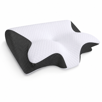 Orthopedic Pillow Ergonomic Contour Memory Foam & Washable Cover
