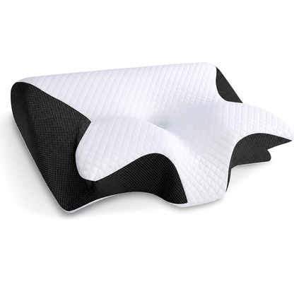 Orthopedic Pillow Ergonomic Contour Memory Foam & Washable Cover