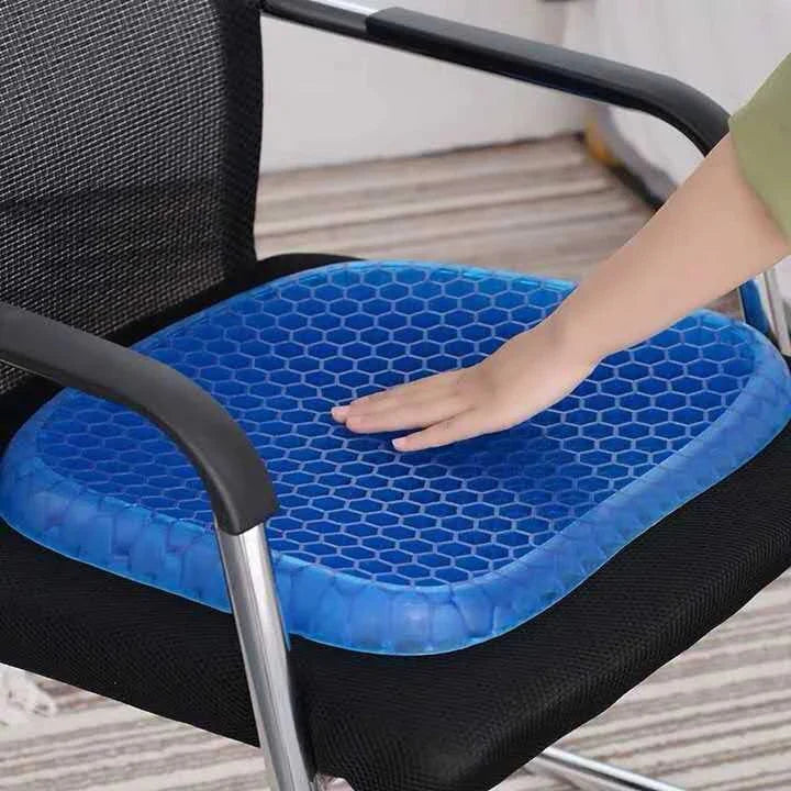 Orthopedic Seat Cushion Honeycomb Gel Removable Cover