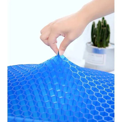 Orthopedic Seat Cushion Honeycomb Gel Removable Cover