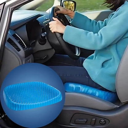 Orthopedic Seat Cushion Honeycomb Gel Removable Cover