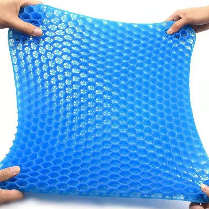 Orthopedic Seat Cushion Honeycomb Gel Removable Cover