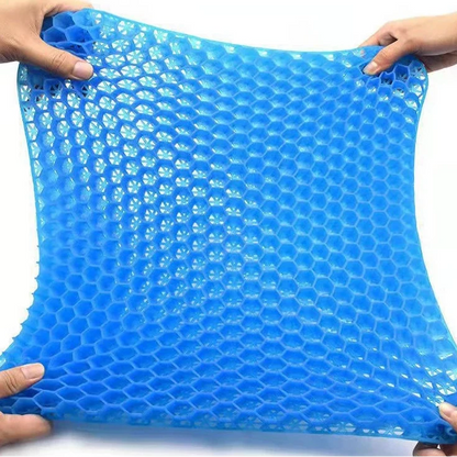 Orthopedic Seat Cushion Honeycomb Gel Removable Cover