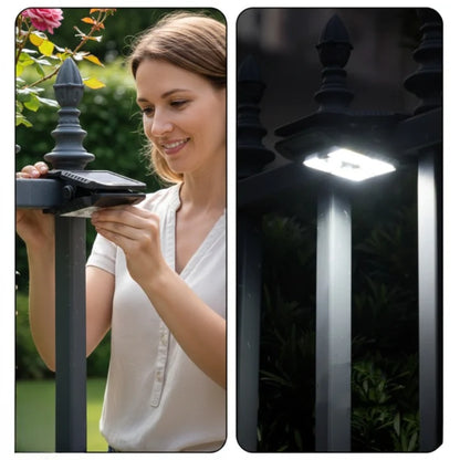 Outdoor Clip Light Motion-Activated Solar & USB-C Rechargeable
