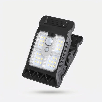 Outdoor Clip Light Motion-Activated Solar & USB-C Rechargeable