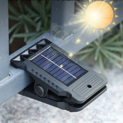 Outdoor Clip Light Motion-Activated Solar & USB-C Rechargeable