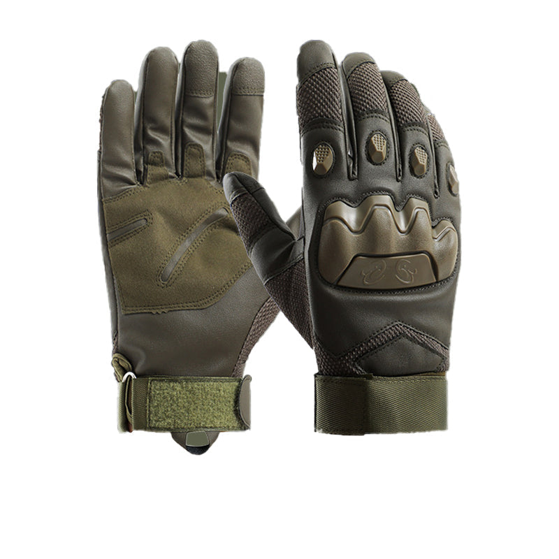 Outdoor Grip Gloves Microfiber Anti-Slip Palm & Reinforced Knuckles