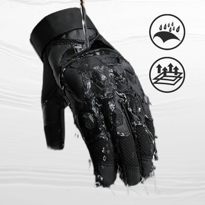 Outdoor Grip Gloves Microfiber Anti-Slip Palm & Reinforced Knuckles