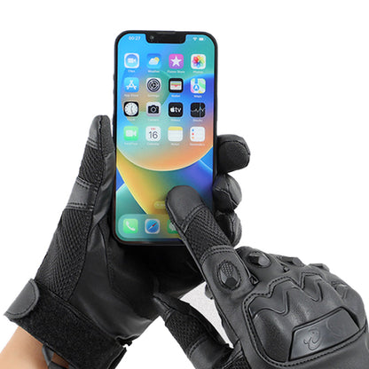 Outdoor Grip Gloves Microfiber Anti-Slip Palm & Reinforced Knuckles