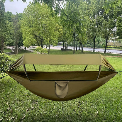 Outdoor Hammock Mosquito Net & Sunshade Quick Setup