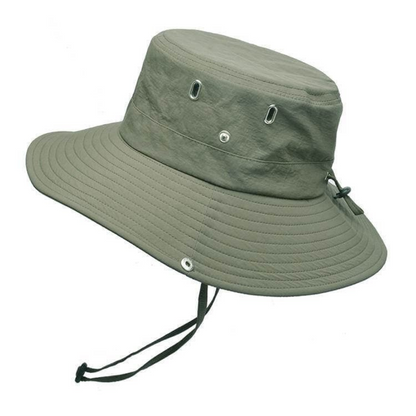 Outdoor Hat UPF 50 Water-Repellent Adjustable Chin Strap