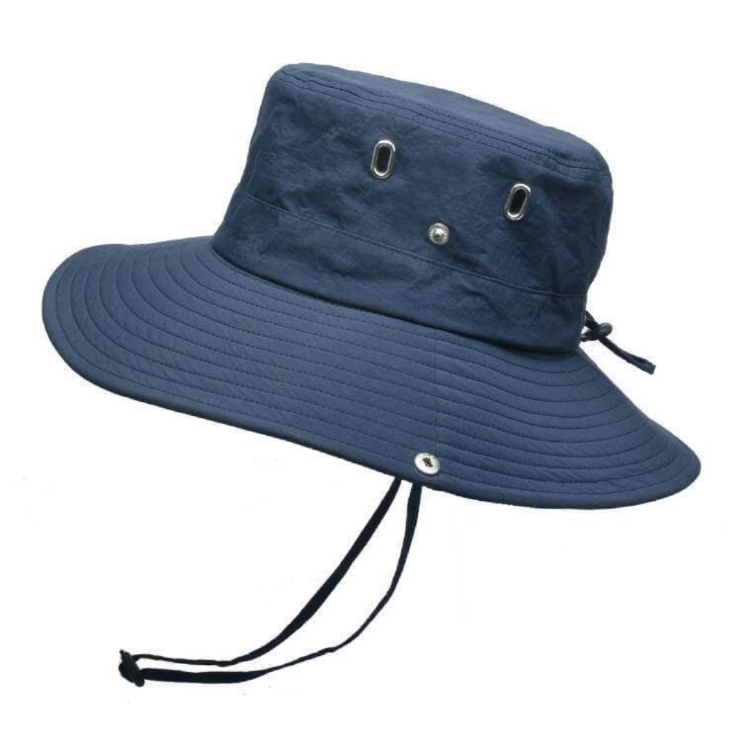 Outdoor Hat UPF 50 Water-Repellent Adjustable Chin Strap