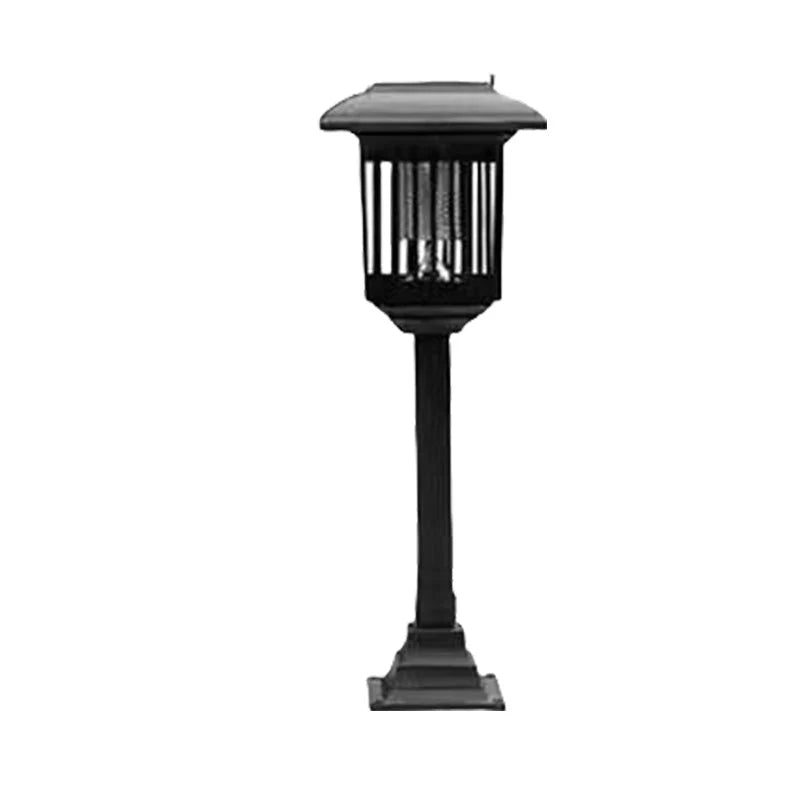 Outdoor Insect Zapper Solar-Powered Dual UV Light Weatherproof
