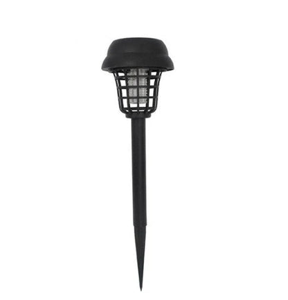 Outdoor Insect Zapper Solar-Powered Dual UV Light Weatherproof