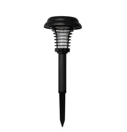 Outdoor Insect Zapper Solar-Powered Dual UV Light Weatherproof