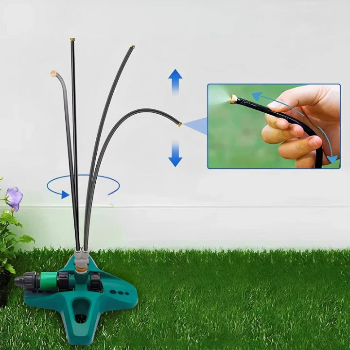 Outdoor Misting System Adjustable Nozzles Hose Connection