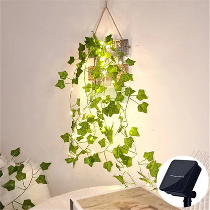 Outdoor Solar String Lights Floral Warm White Weatherproof