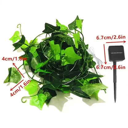 Outdoor Solar String Lights Floral Warm White Weatherproof