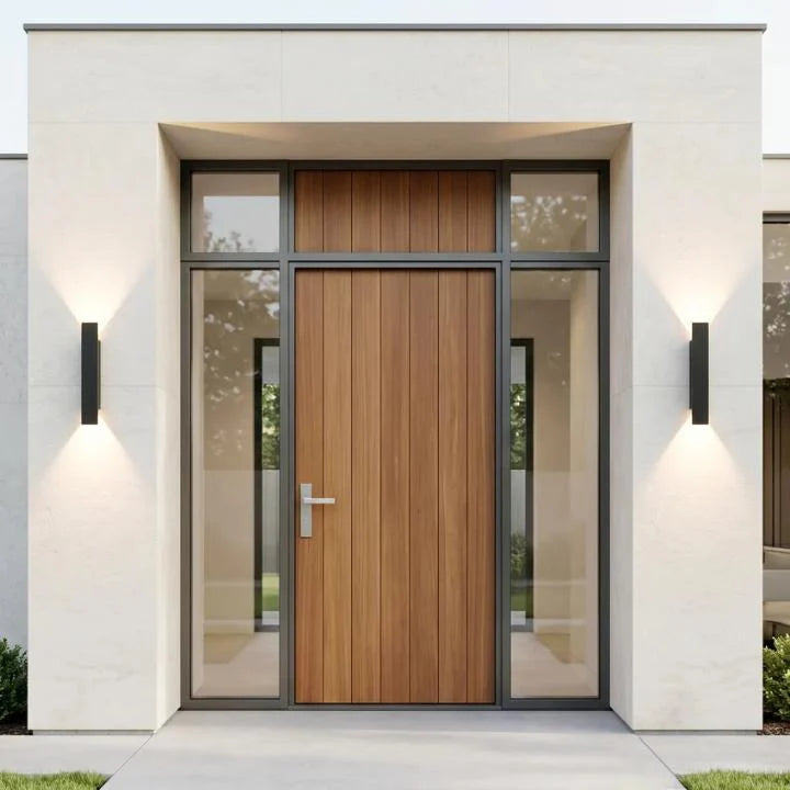 Outdoor Wall Light Bidirectional Up-Down LED IP65 Weatherproof Aluminum