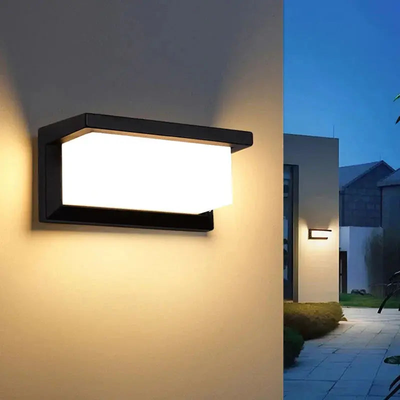 Outdoor Wall Light Motion Sensor Color Select Weatherproof