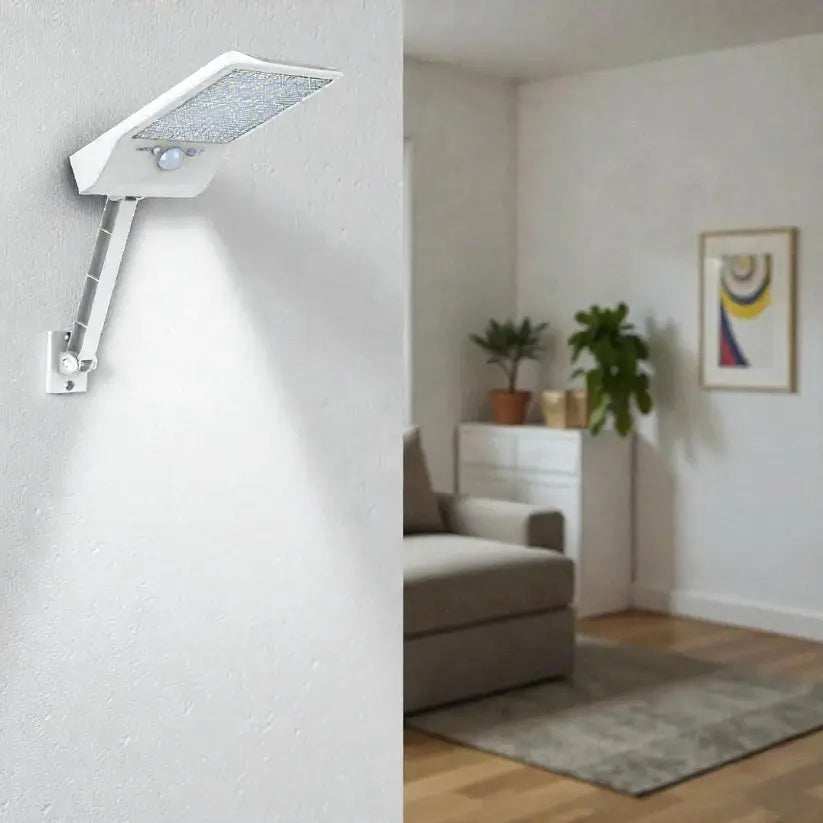 Outdoor Wall Light Solar Motion Sensor & Remote Control