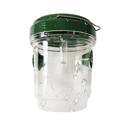 Outdoor Wasp Trap Solar-Powered Anti-Escape Entrance