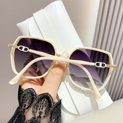 Oversized Sunglasses Polarized 100% UV Lightweight Metal Frame