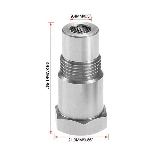 Oxygen Sensor Adapter Stainless Steel M18x1.5