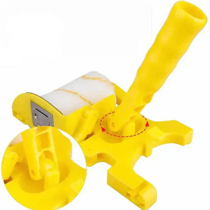 Paint Edger Roller Integrated Protective Shield & Detail Brush