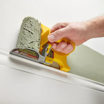 Paint Edger Roller Integrated Protective Shield & Detail Brush