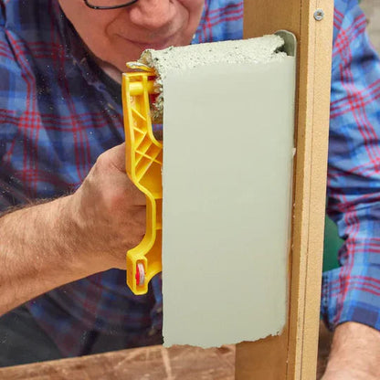 Paint Edger Roller Integrated Protective Shield & Detail Brush