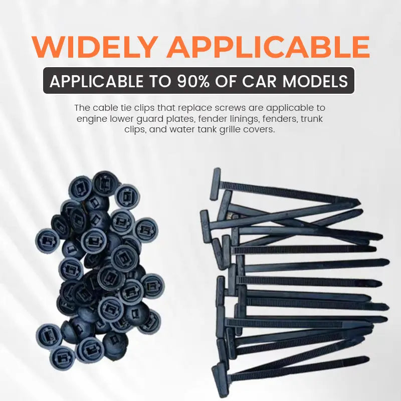 Panel Clips Universal Fit Nylon Tool-Free Corrosion-Resistant