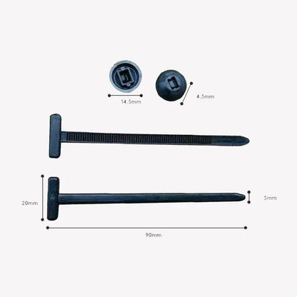 Panel Clips Universal Fit Nylon Tool-Free Corrosion-Resistant