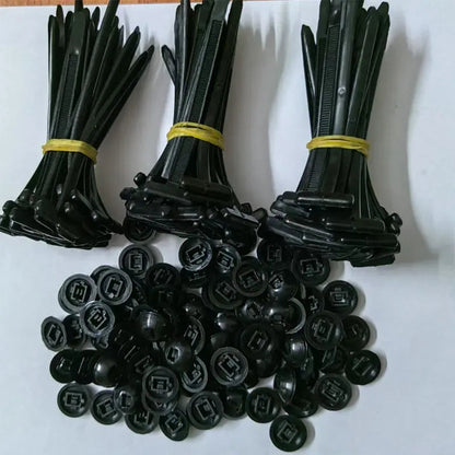 Panel Clips Universal Fit Nylon Tool-Free Corrosion-Resistant