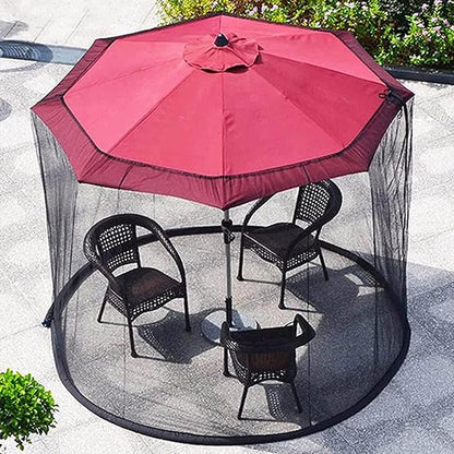 Parasol Mosquito Net Breathable Mesh Tool-Free Universal Fit