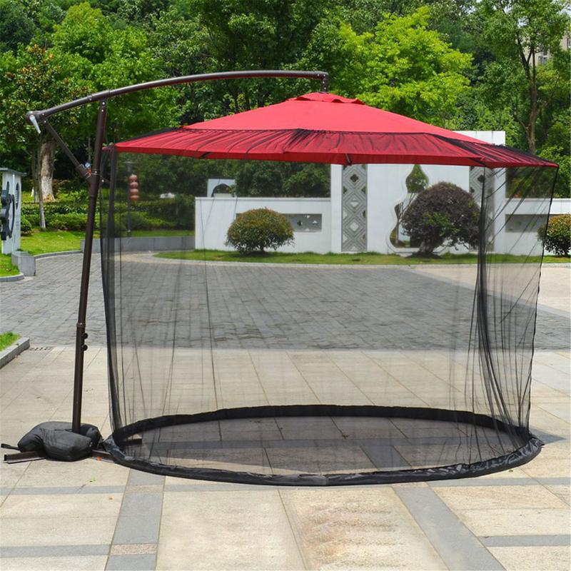 Parasol Mosquito Net Breathable Mesh Tool-Free Universal Fit