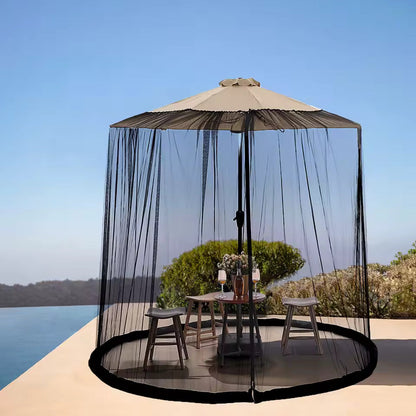Parasol Mosquito Net Breathable Mesh Tool-Free Universal Fit
