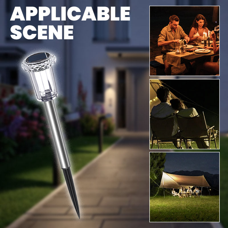 Pathway Light Solar Automatic Dusk Sensor Stainless Steel