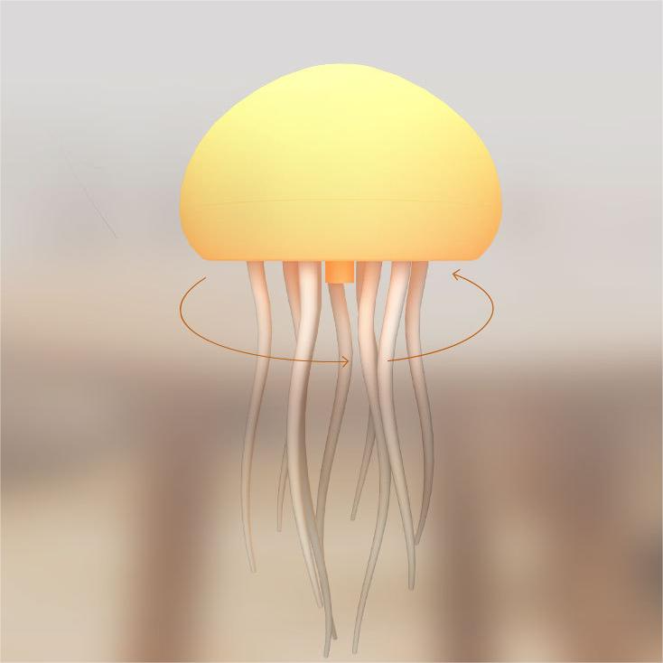 Pendant Lamp Color Changing LED Silicone Tentacles
