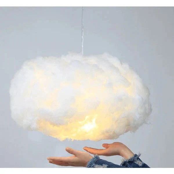 Pendant Light Cloud-Shaped Warm White LED