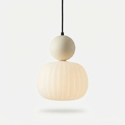 Pendant Light Frosted Opal Glass Glare Free E27 Socket