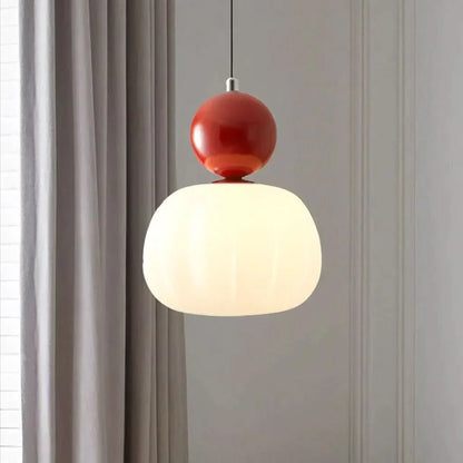 Pendant Light Frosted Opal Glass Glare Free E27 Socket